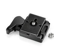 ZEETAIN Tripod Quick Release Plate: Rapid Connect Adapter with 1/4” & 3/8” Screws, Compatible with Manfrotto 200PL-14 RC2 Tripod Heads