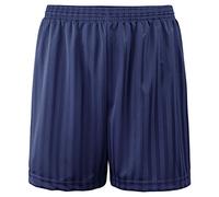 Zeetaq Boys Girls Unisex Shadow Stripe Gym Sports Football Games School PE Shorts