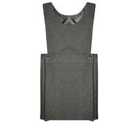 Zeetaq Girls School Uniform Bib Pinafore Kids Dress UK Size 2-16 Years