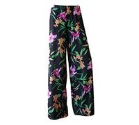 Zeetaq New Women's Ladies Polka Dot Spotted Wide Leg Trouser Palazzo Pants UK Size 8-26