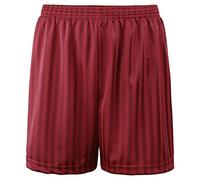 Zeetaq Unisex PE Shorts Adults Boys Girls Kids Children Back to School Uniform Shadow Stripe Sports Gym Football Games P.E. Shorts