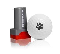 ZEETY Golf Ball Stamp, Golf Ball Stamper, Self-Inking Golf Ball Stamp Marker to Identify Golf Balls, Golf Gifts Golf Accessories for Men and Women Golfers (PAW)