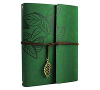 ZEEYUAN Photo Album Scrapbook DIY Memory Book Leaf Soft Leather Scrapbook Photo Album Family Wedding Album Special Christmas Valentines Birthday Gifts Unique Present for Women