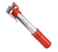 Zefal Air Profil Micro - Aluminium Mini Road Pump, 7 bar/100 psi, 88 g - Red