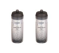 ZEFAL Pack Arctica 55-2 Bottles Bicycle 550 ml - Thermos Flask Bicycle - Odourless and Waterproof - Sports Water Bottle BPA-Free - Silver/Black