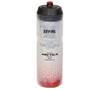 Zefal Arctica 75 Insulated Bottle - Silver/red