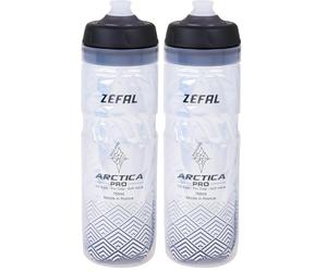 ZEFAL Arctica Pro 75 Insulated Bottle, Black, 750ml (Pack of 2)