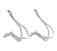 Zefal Bicycle Cycle Bike Christophe Steel Clips 50 Silver - L / XL