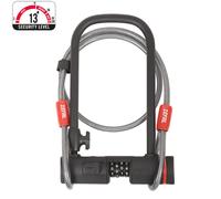 Zefal Bicycle Cycle Bike K-Traz U13 Code + Cable U-Lock