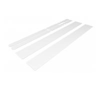Zefal Bicycle Cycle Bike Matt Skin Armour Bike Frame Protection Clear - L
