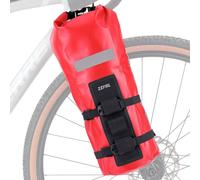 ZEFAL Fork Bags Bicycle Dry Bag 6L + Z Adventure Cage - Bicycle Bags for Pannier Rack or Fork - Bicycle Bag Waterproof - Bike Packing Bags - Bicycle Accessories Gravel Bike