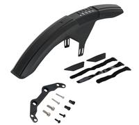 ZEFAL Deflector Fm40 + Fork Adaptor MTB Front Mudguard, Black, 27.5/28 / 29 EU