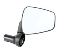 Zéfal Dooback 2 Bar-End Mirror Right-Hand, Foldable, Chrome-Plated ABS, 56 cm²