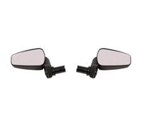 ZEFAL Dooback 2 - Double Pack Bicycle Mirrors - Mirrors for Electric Bicycles, Bicycles and Mountain Bikes with Unbreakable Mirror - Lightweight and Swivelling - Mirror for Right and Left