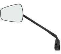 ZEFAL Espion Z56 - Rear View Mirrors for Bicycle - E-Bike and All Other Bicycles - Wide Anti-Shatter Mirror, 56cm², Black, Left Side