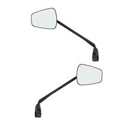 ZEFAL Pack Espion Z56 - Two Rear View Mirrors for Bicycle - E-Bike and All Other Bicycles - Wide Unbreakable Mirror Left and Right - Black