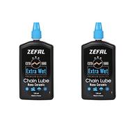 ZEFAL Extra Wet Ceramic Chain Lube - Premium Bicycle Chain Ceramic Lubricant - 2 x 120ml
