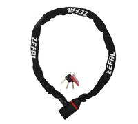 Zefal K-Traz M14 Anti-Theft Bicycle Chain Lock with Key, Black, 80 cm