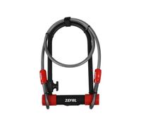 Zéfal K-Traz U13 Heavy Duty U-Shaped Bike Lock - Heavy Duty Steel Headband - Optional 120cm Cable - Padlock for Bicycle, Electric Bike, Mountain Bike, Scooter, Motorcycle