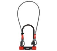 Zefal K-traz U13 U-lock 230 x 115 x 13 mm / 10 x 1200 mm Black / Red