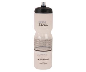 Zefal Magnum Soft Water Bottle 975ml Clear - Twin Pack