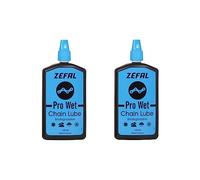 ZEFAL Pro Wet Chain Lube - Biodegradable All Weather Bicycle Chain Lubricant - 2 x 120ml
