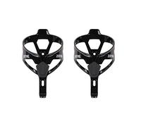 ZEFAL Pulse A2 Pack of 2 Lightweight Black Bicycle Bottle Holders - Road/Mountain Bike - Polyamide and Elastomer - 26g Each