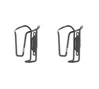 ZEFAL Pulse Full Alu Bottle Cage - All-Aluminium Bike Bottle Holders - Mountain Bike or Road Bike - Black - Pack of 2