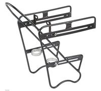 ZEFAL Raider Front Pannier Rack - MTB, Urban, Gravel, Bikepacking - Black - Compatible with 26", 27,5", 28", 29" Wheeled Bikes