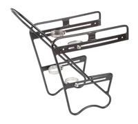 ZEFAL Raider Front Pannier Rack - MTB, Urban, Gravel, Bikepacking - Black - Compatible with 26", 27,5", 28", 29" Wheeled Bikes