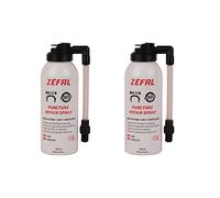 ZEFAL Repair Spray Bundle Pack - Instant Inflation Bicycle Tyre Puncture Quick Repair Spray - Presta and Schrader - 2 x 150 ml Bottles