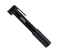 ZEFAL Road Micro - Compact & Lightweight Aluminium Mini Bike Pump - Suitable for Presta and Schrader - 7 Bar / 100 psi - Black
