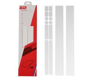 Zefal Skin Armor Bicycle Frame Protector, Matt Clear, Large