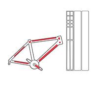 ZEFAL Skin Armor Decal Frame Guard, Clear, Large