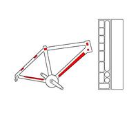 ZEFAL Skin Armor Decal Frame Guard, Clear, Medium