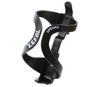 Zefal Spring Bottle Cage, 1215 - Black | Lightweight Flexible Thermoplastic Bicycle Bottle Holder - Universal Fit Road, Gravel, MTB & City Bikes
