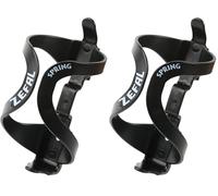 Zefal Spring Bottle Cage, 1215 - Black (Pack of 2)