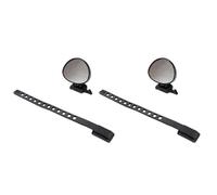 ZEFAL SPY 15 Bicycle Mirrors x 2 - Bicycle Mirror Small 15 cm2 28 g - Multi-Positionable Mini Bicycle Rear View Mirror - Mountain Bike, Gravel, Road Bike - Mounting with Silicone Strap