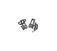 Zefal 43 Plus 515 Toe Clips - Black, L/XL & Christophe 515XL Straps