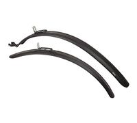 Zéfal Mudguard Set Trail 55 – Front & Rear, Full-wrap, Fits 26/27.5/28/29" – Black