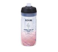 Zefal Unisex - Adult Arctica Pro 55 Water Bottle, Silver/Red, 550 ml