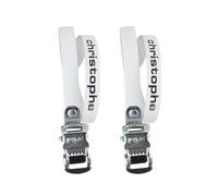 Zefal Christophe Leather Straps - White