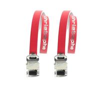 Zefal Unisex's Christophe Leather Toe Straps, Red, X-Large
