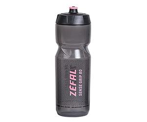 Zefal Unisex's Sense Grip 65 Bottle, Black/Black,