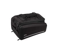 Zefal Unisex's Z Traveller Pannier Rack Bag, Black, 32 Litre