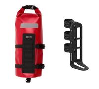 Zefal Z Adventure Fork Pack Front Bag & Holder - Red / 4 Litre