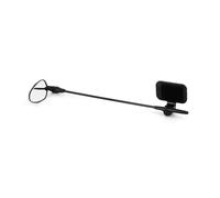 Zefal Z Eye Helmet, Mirror, Black, 10cm² | Universal Helmet Mounted Mini Rear View Mirror - Wide Field of View - Ideal for Urban Cycling