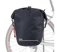 ZEFAL Z Traveler S20 - Waterproof Bicycle Carrier Bag - Pannier Bag - Large Volume - Bike Accessories, 20 litres, Black