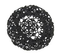 zefen Women's Light Beret Crochet Knitted Style for Spring Summer Fall, Black, M