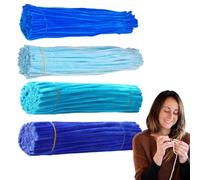 Zegaqae Craft Twisting Bars | Twist Bars for Handmade Bouquets | Colourful Handmade Projects Art Crafting Supplies for Family Activities Christmas Party Festival Decoration